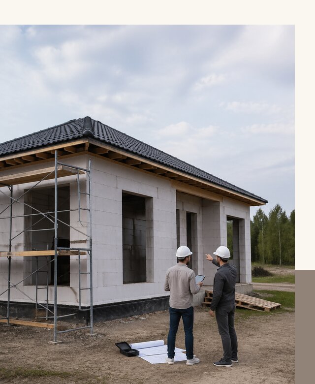 Проектирование одноэтажных домов из газобетона в Кропоткине