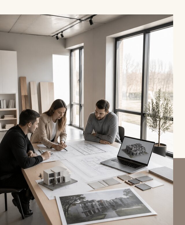 Проектирование таунхаусов в Кропоткине с чертежами и схемами